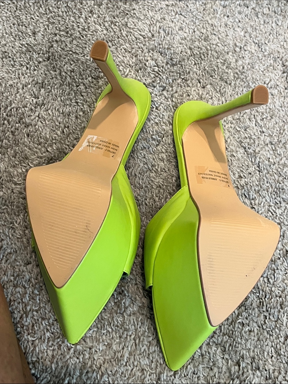 Ego Neon green platform mule - Picture 6 of 6